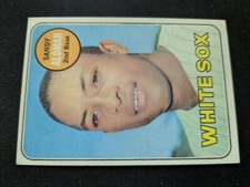 1969 Topps Baseball Card # 283 Sandy Alomar Sr. - Chicago White Sox (VG/EX)