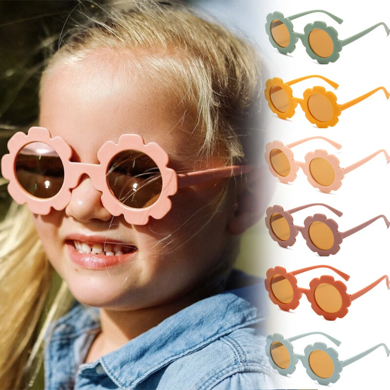 Gafas de sol anti UV para niños gafas de sol niños flor bebé niña verano 😀