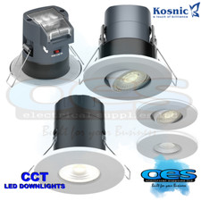 KOSNIC MAUNA 6WATT LED IP65 FIXED TILTABLE DIMMABLE DOWNLIGHT COLOUR CHANGEABLE
