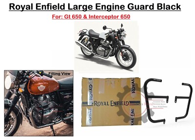 Royal Enfield Interceptor 650 & Gt 650 Black Large Engine