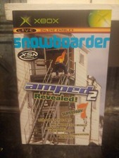 AMPED 2 Revealed Snowboarder Original XBOX Console Game Instruction Booklet