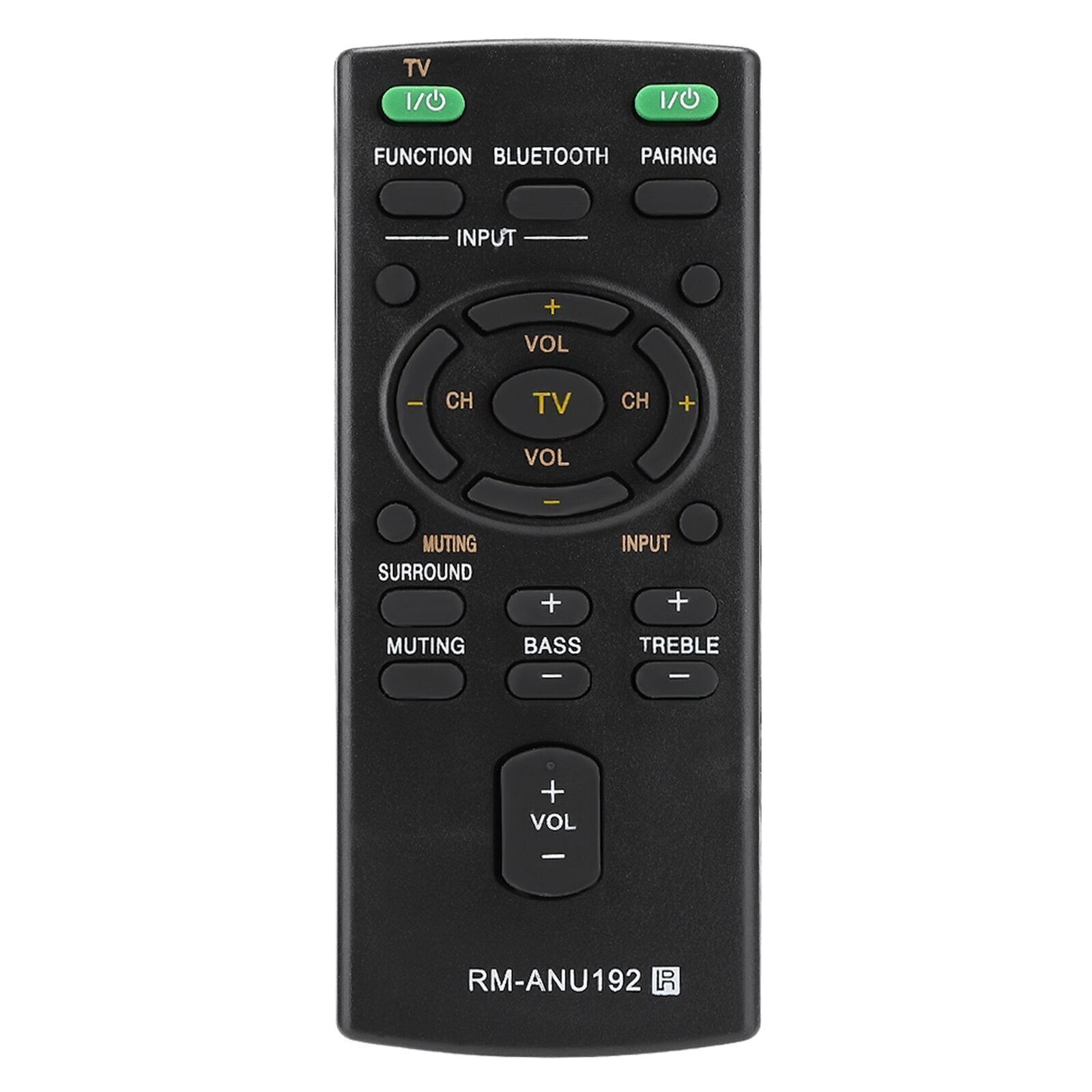 Replacement RM-ANU192 Remote Control For Sony Sound Bar SACT60BT HTCT60BT