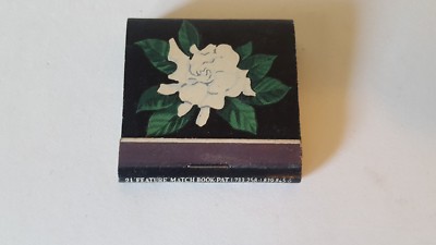 Matchbook FLOWERS WHITE FEATURE missing 1 match. New York city 