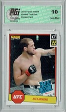 2022 Panini Instant UFC Rated Rookie Retro MMA Cards Checklist 21