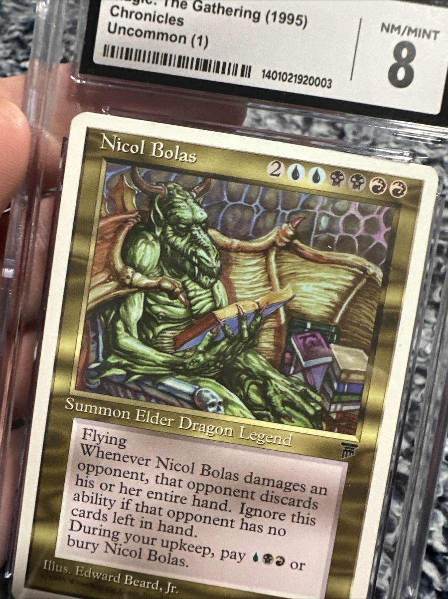 MTG Nicol Bolas 英語　レジェンド　LEG NICOL BOLAS mtg NM Legends 1 Rare English | eBay