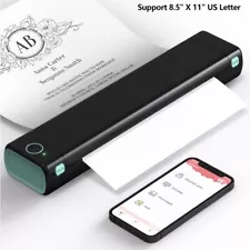 Phomemo M08F Bluetooth Portable Thermal Printer Support 8.5" X 11" US Letter lot