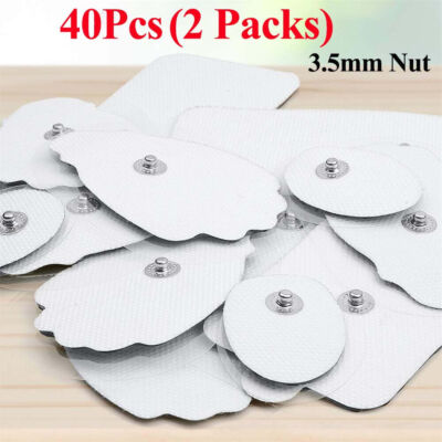 #ad #ad 40PCS Snap On Replacement Pads For Pulse Massager amp; Electrode Tens Unit US $15.11