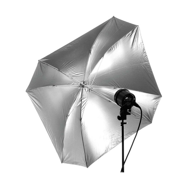 48" Dynalite Square silver Umbrella diffuser Reflector Umbrella Photo