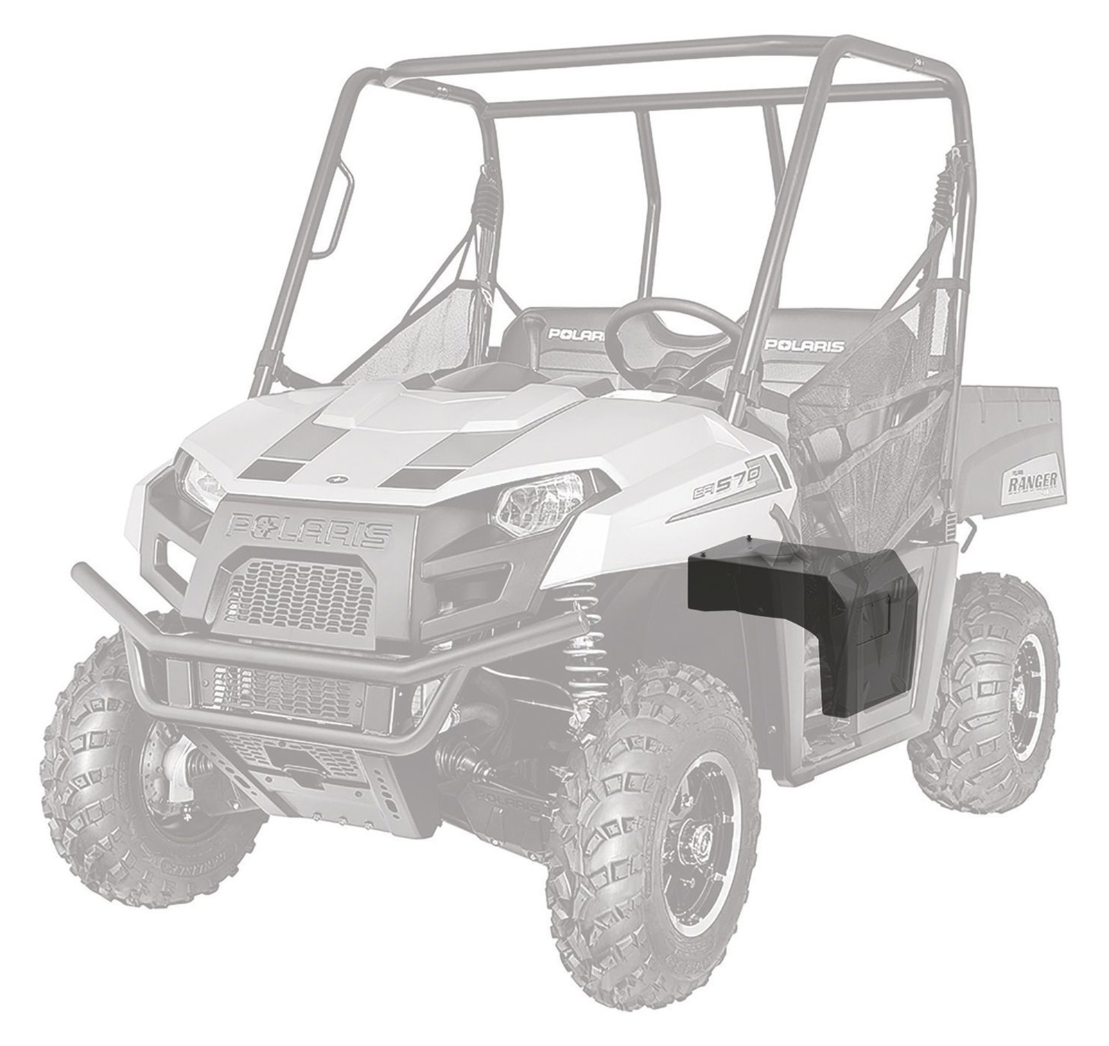 10 Мощных сабвуферов под сиденьем звуковая панель с 6 динамиками для Polaris Ranger 2014-17 годов выпуска