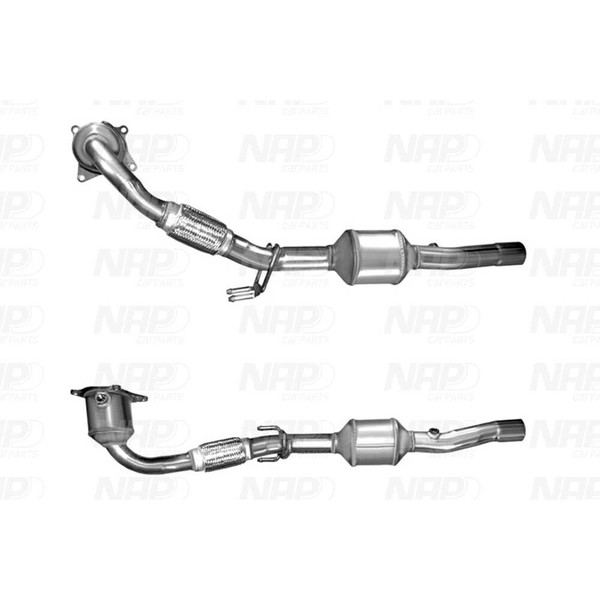 NAP carPARTS Katalysator FüR Audi A3 1.8 Tfsi Skoda Octavia II Combi Superb-image