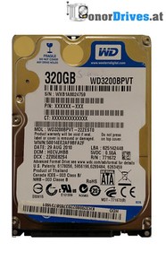 Western DigitalWD3200BPVT-22ZEST0 -320 GB - SATA - PCB 2060-771672-004 Rev. A*