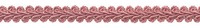 "Hellrosa 1/2\" FranzöSischer Gimp-Besatz Flamingo-Feder [Pro Yard]"