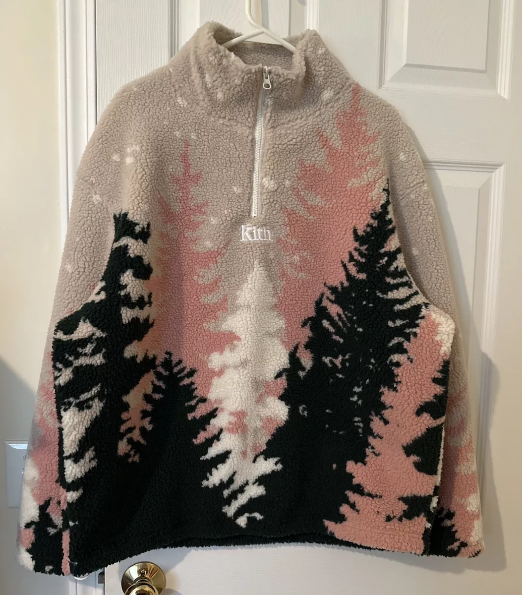 KITH SPRUCE CLAREMONT SHERPA QUARTER ZIP