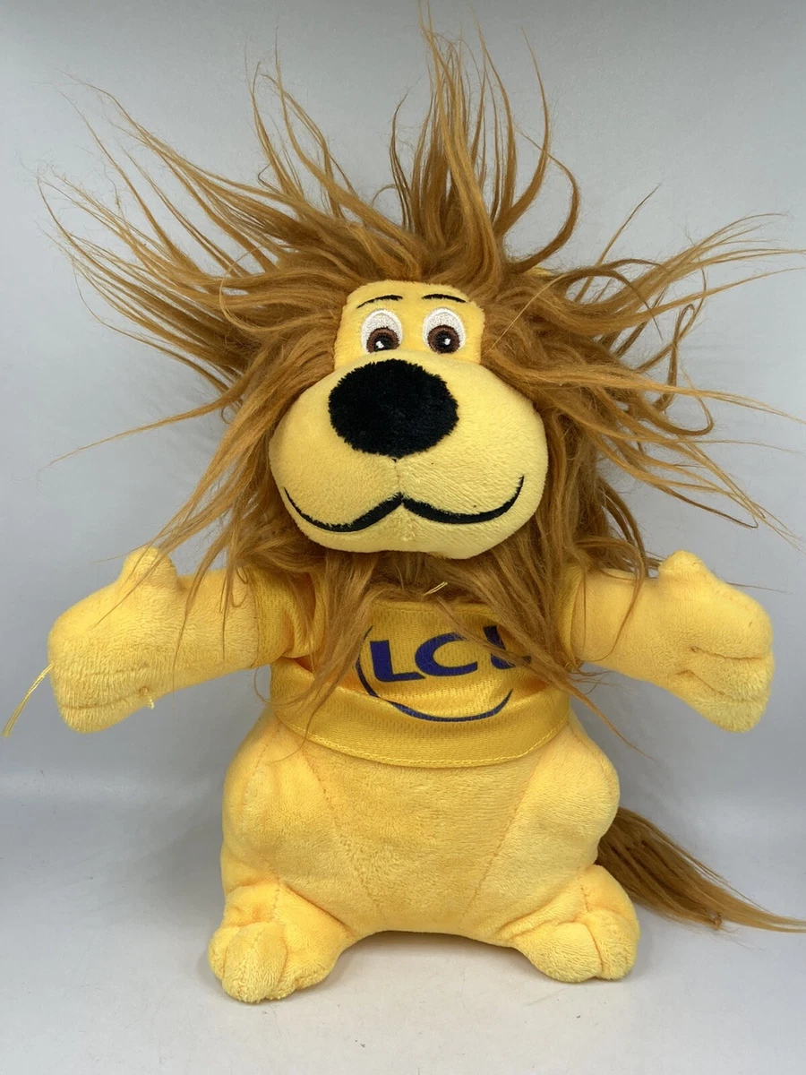 Peluche lion mascotte LCL tour de France cyclisme 2020 C1 Peluche lion mascotte LCL tour de France cyclisme 2020 C1