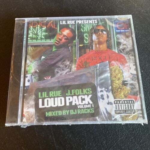 Lil Rue x J Folks - Loud Pack Volume 1 Cali Bay Rap G-Funk 2011 cd,new sealed