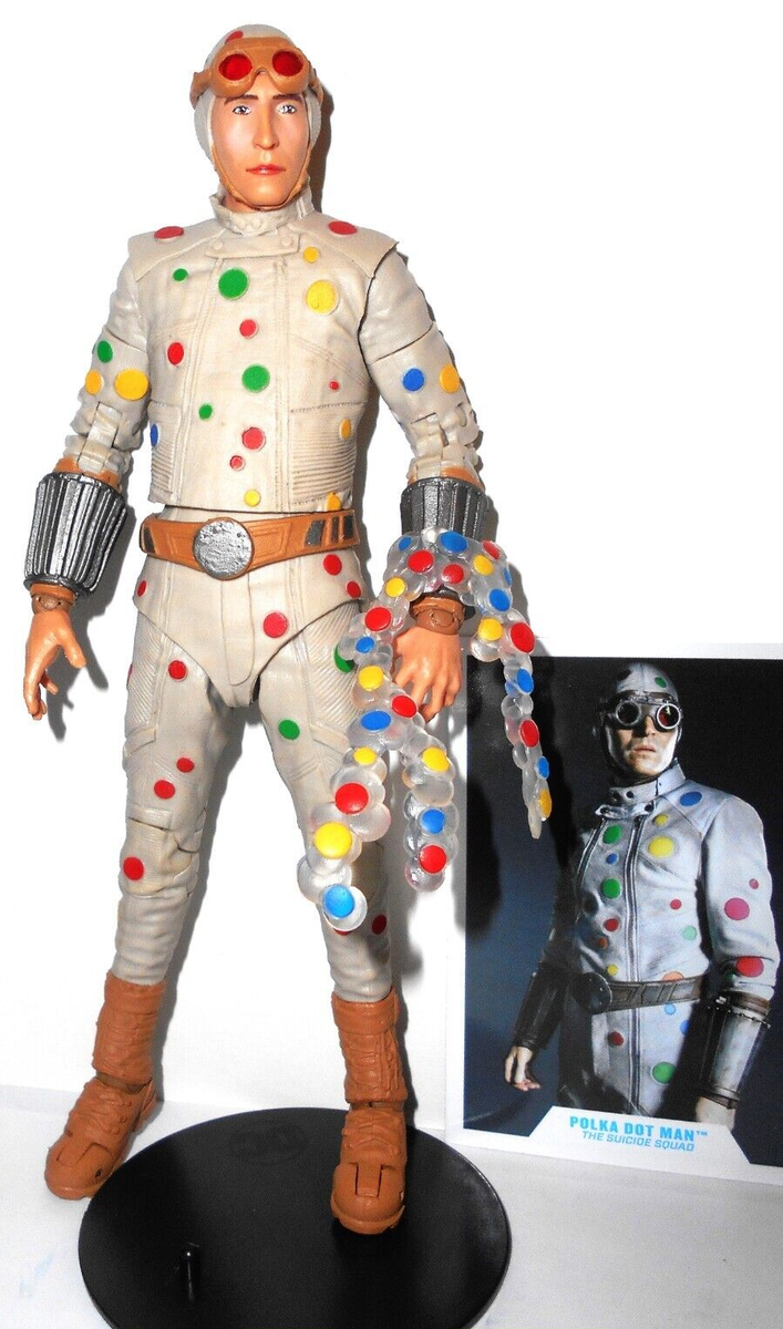 Boneco Dc Mcfarlane Suicide Squad Polka Dot Man Fun em Promoção na