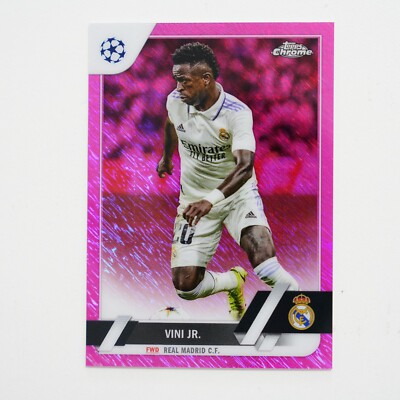 ヴィニシウス　2022-23 Topps Chrome UEFA VINICIUS JR - 2022-23 Topps Stadium Club Chrome UEFA #51
