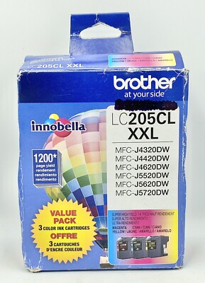 Brother LC2053PKS Innobella Super High-Yield Ink Cyan/Magenta/Yellow 3/PK