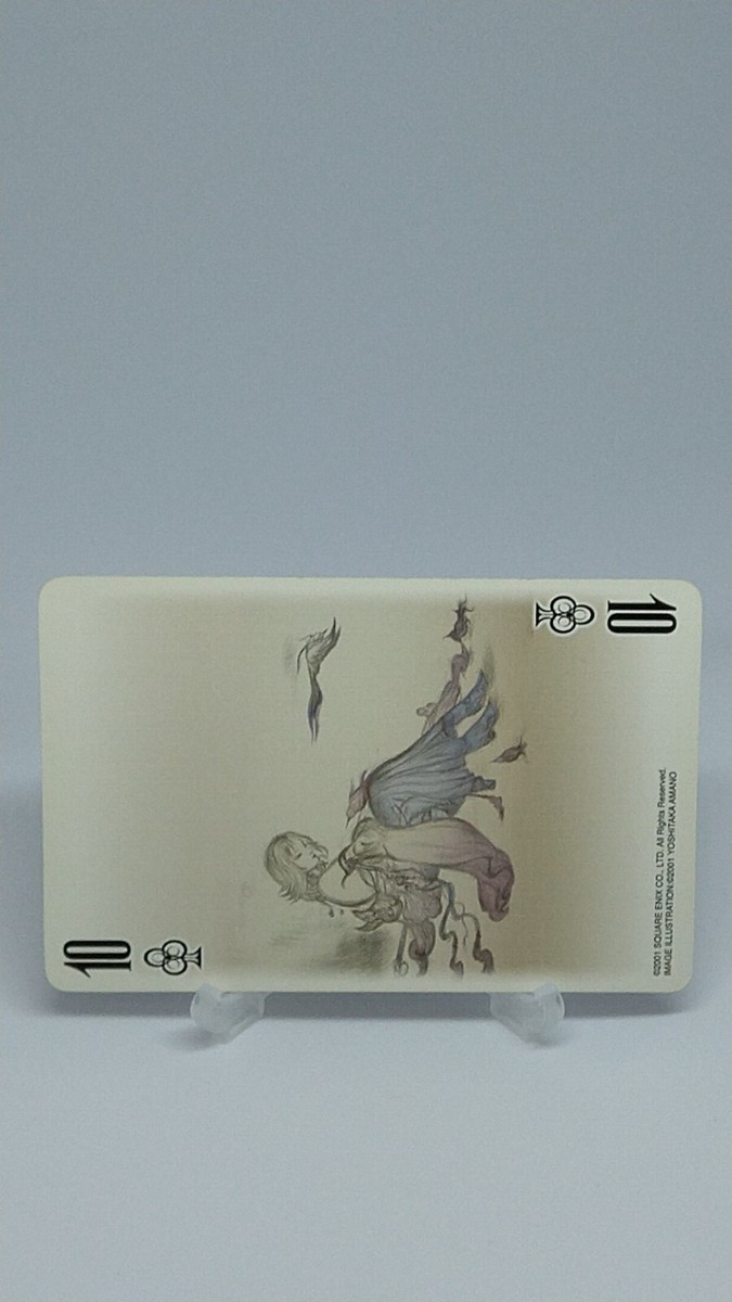 Final Fantasy 25th Anniversary Playing Cards Club 10 Square Enix