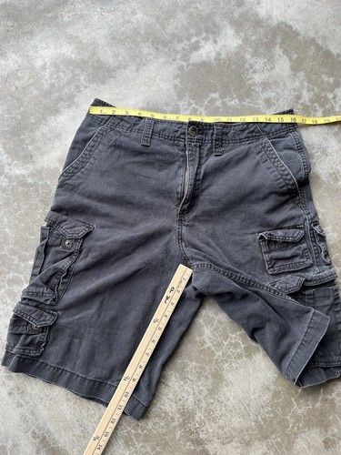 Vintage No Boundaries Black Baggy fit Cargo Shorts 32 - Picture 4 of 4