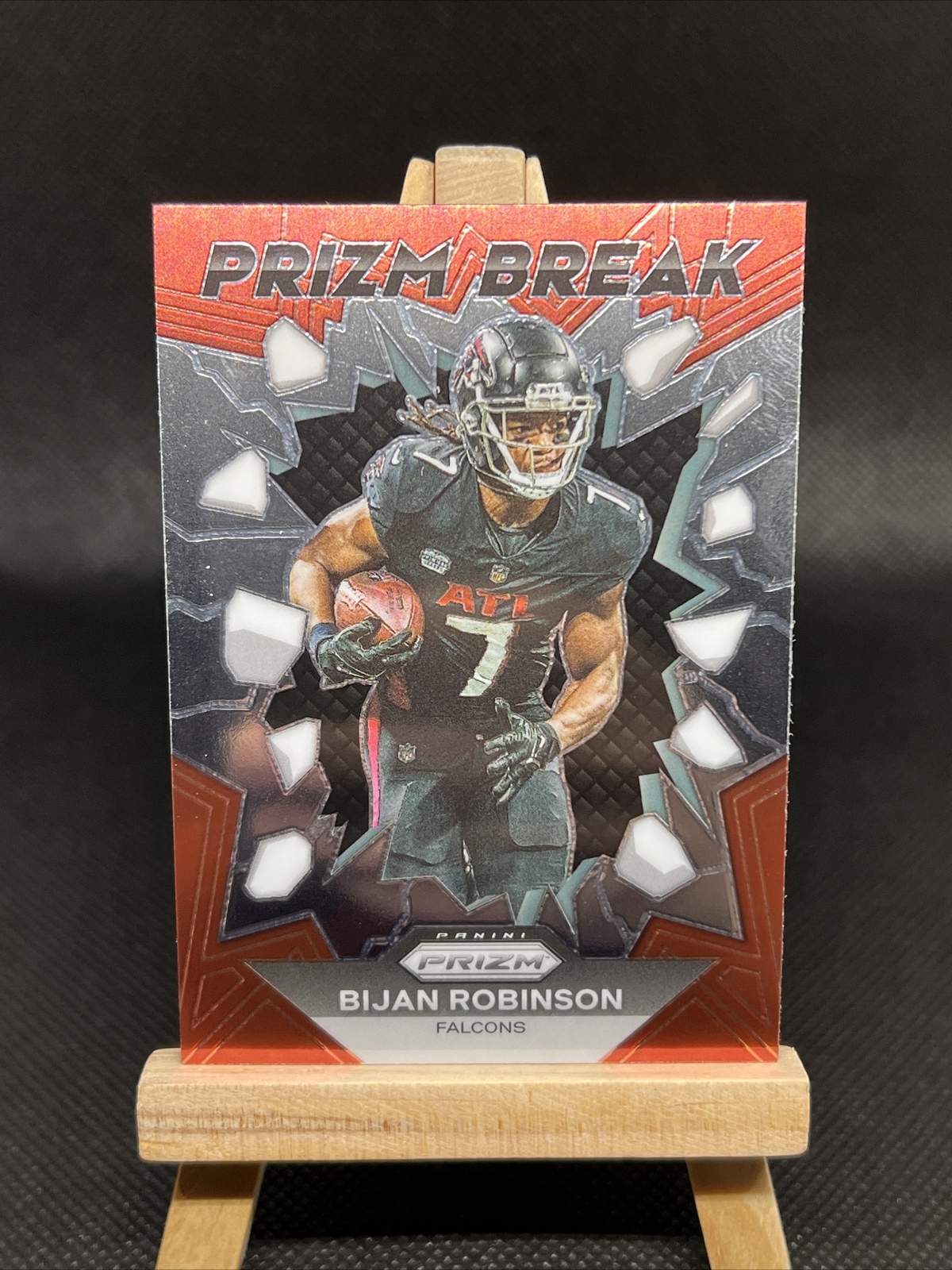2023 Panini Prizm Bijan Robinson Prizm Break Rookie Atlanta Falcons RC Insert