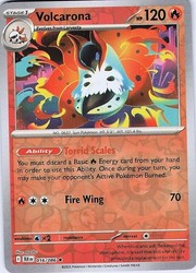 Volcarona 016/086 Black Bolt Reverse Holo