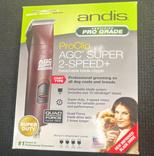Andis ProClip AGC Super 2-Speed Fur Clipper Detachable Blade, Made in USA