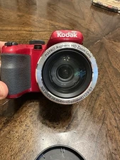 Kodak PIXPRO AZ361 16.0 MP Digital Camera 36x Optical Zoom - red
