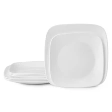 Corelle Boutique Vivid White 8 pc Dinnerware Set service for 4 - Plates -1133800