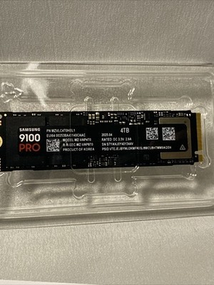 サムスン 9100PRO M.2 SSD4TB NVMe PCIe Gen5.0 4TB NVMe SSD M.2 PCIe, Blazing Fast, 9100 PRO | Samsung US