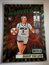 2025 Panini Donruss WNBA - Net Marvels Hailey Van Lith #24 Green Fireworks /399