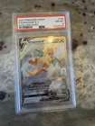 2021 The Pokémon Company Dragonite V Full Art 192/203 Evolving Skies Holo PSA 8