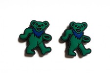 Grateful Dead For Crocs Shoe Charms Jibbitz - 2 Pieces
