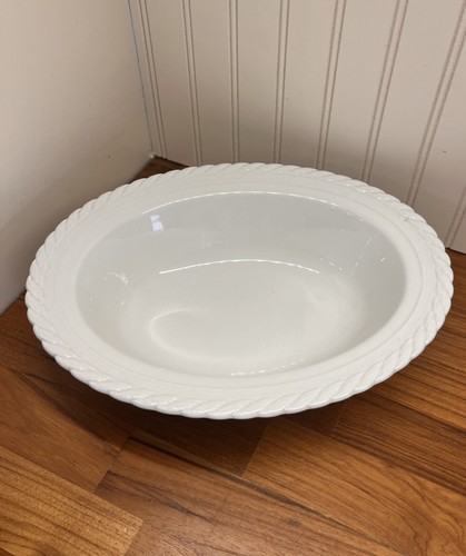 Wedgewood Ralph Lauren Clearwater 10 ciotola ovale da 5/8 pollici per servire verdure - Foto 2 di 7