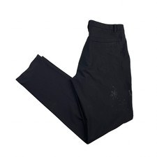 FootJoy FJ Men's Performance Flat Front Golf Pants Black 35x34
