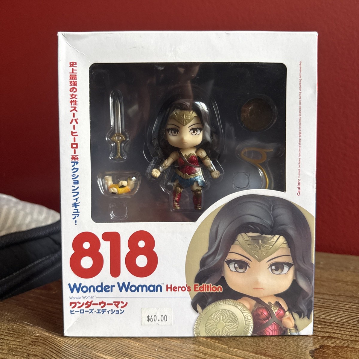 【即購入ok!!】ねんどろいど818 ワンダーウーマン ヒーローズ・エディション Good Smile Company Wonder Woman: Hero's Edition Nendoroid Series