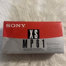 (2) Boat Speakers Sony XS-MP61 Marine Speaker...