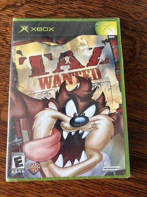 Taz: Wanted Microsoft Xbox Complete W/ Manual CIB - Brand New Sealed