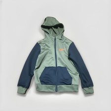 Boy s Nike Therma-Fit Green/Black Full Zip jacket size M