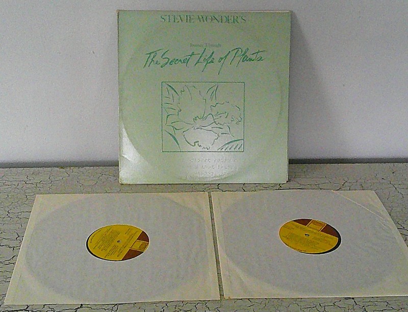 Vintage Stevie Wonder The Secret Life Of Plants 2 LP Vinyl Album Record 1979