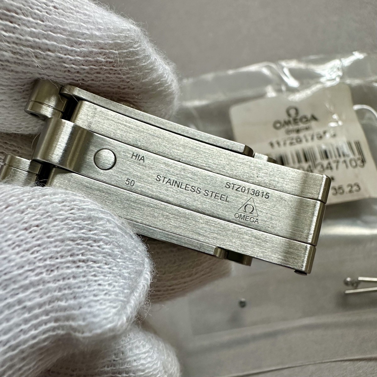 OEM Omega c.3861 Speedmaster Comfort Deploy Foldover Bracelet