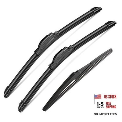 3pcs Windshield Wipers for Kia Soul 2010-2019, Kia Sorento 2011-2015, Original