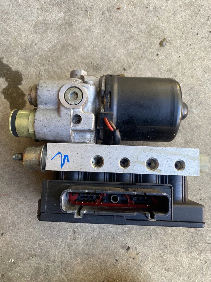 🚘95-97 JAGUAR XJ6 XJR XJ12 XJS BLOQUEO ANTIDESLIZANTE ABS BOMBA DE FRENO CON MÓDULO OEM Foto 3 de 4