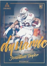 2020 Panini Luminance Jonathan Taylor Dynamic SP RC Indianapolis Colts
