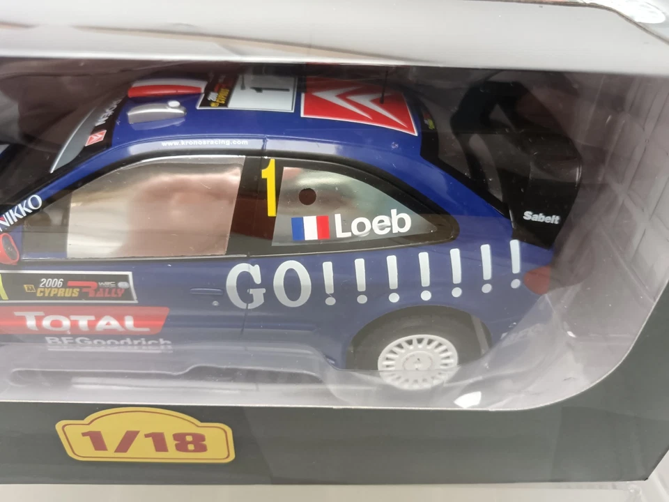 1:18 Altaya Citroën Xsara WRC #1 Cyprus Rally 2006 Sébastien Loeb - Photo 3/3