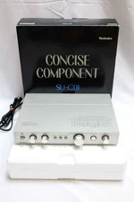 Technics SU-C01 Vintage Stereo Preamplifier Japan Tested With Box Minor Wear