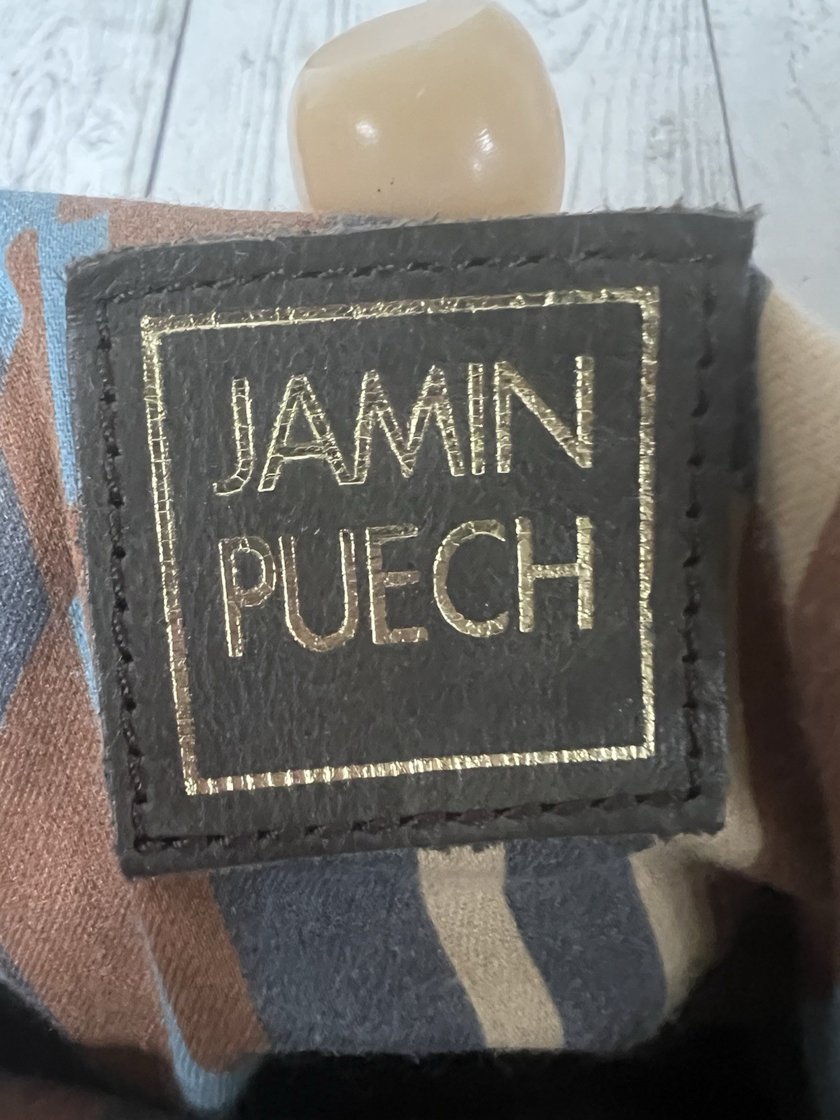 Jamin Puech Silver Leather Patchwork Shoulder Bag… - image 15