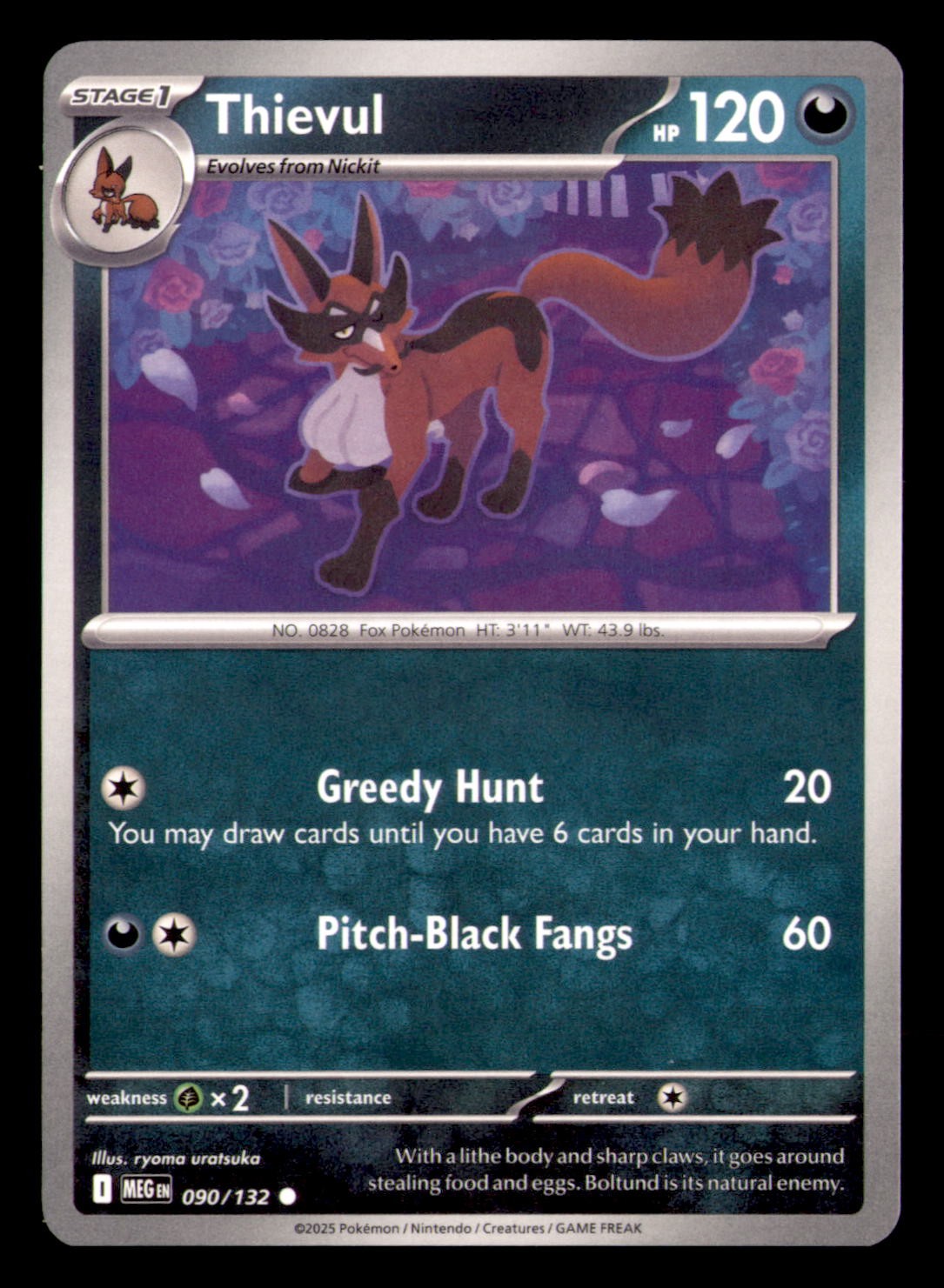 ME01: Mega Evolution #090/132 Thievul