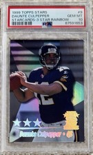 1999 TOPPS STARS STARCARDS RAINBOW /199 DAUNTE CULPEPPER RC PSA 10 POP 1