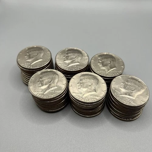 1776-1976 Kennedy Bicentennial Half Dollar US Coin Circulated